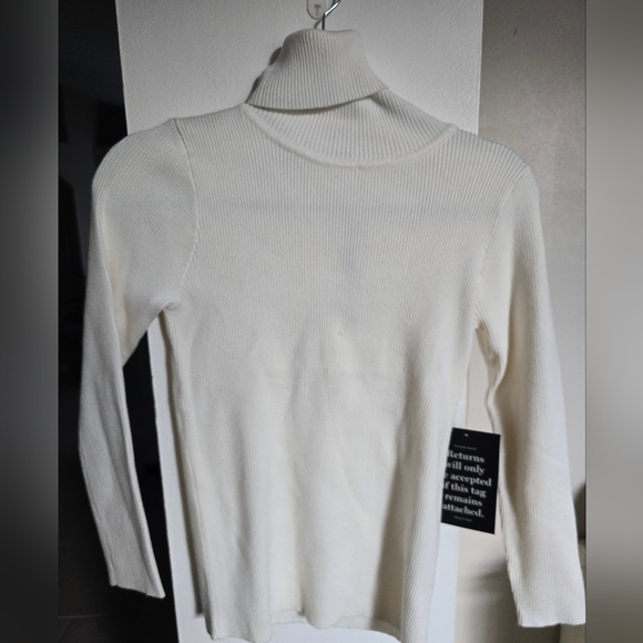 Pomander Place Cream Turtleneck Sweater - Picture 2 of 6